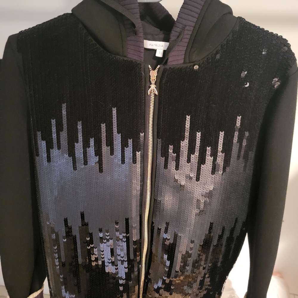 Black spring jacket